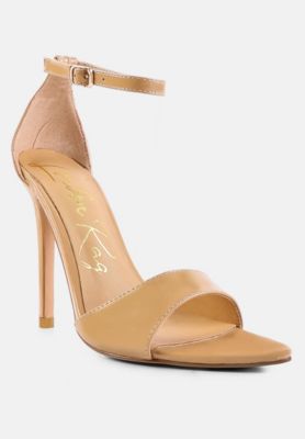Women's New Flame Ankle Strap Stiletto Heel Sandals