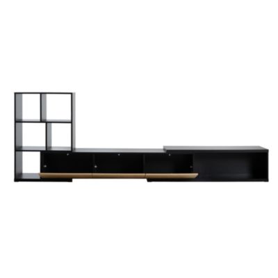 Streamdale Adjustable TV Stand Extends to 126" with Expandable Tabletop