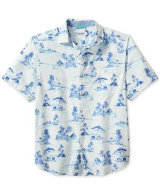 Tommy Bahama Men's Wedge And Wave T-Shirt - White