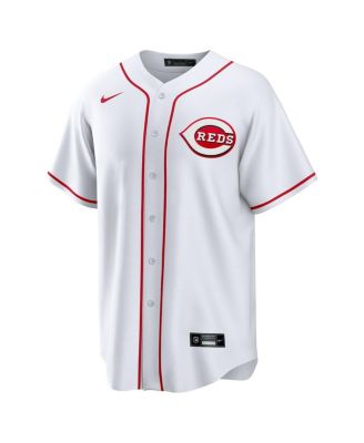 Men's Matt McLain White Cincinnati Reds Home Replica Jersey