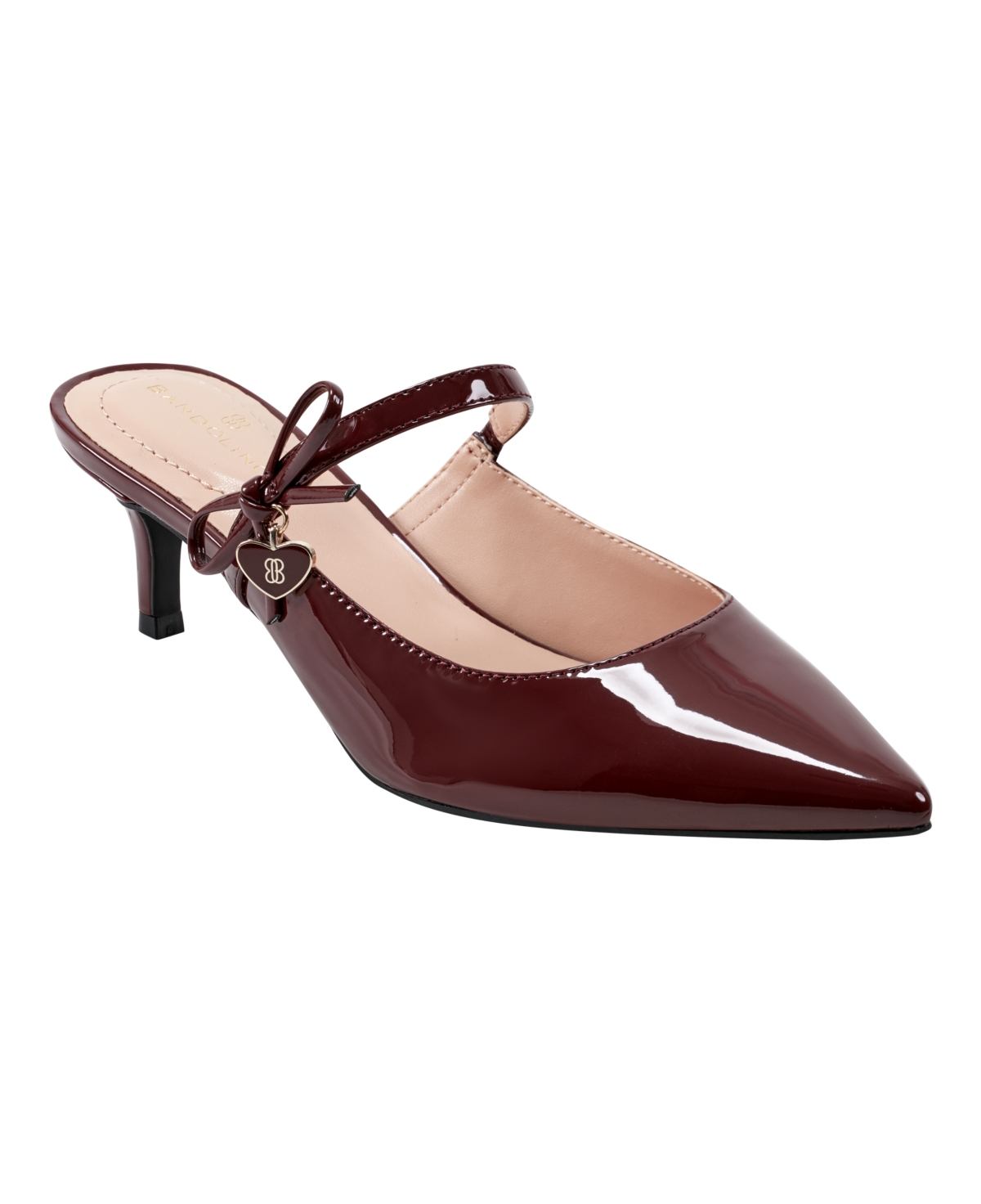 Bandolino Women's Mayblis Kitten Heel Mary Jane Mule Pumps