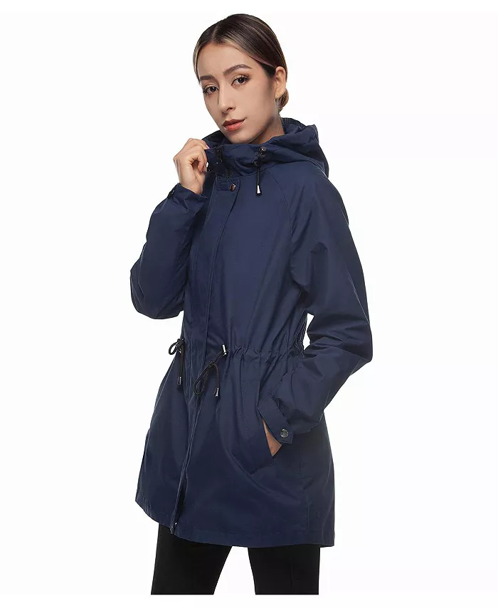 Women's Hooded Anorak Trench Coat