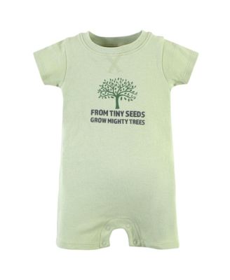 2 Pack of Natural Baby Rompers