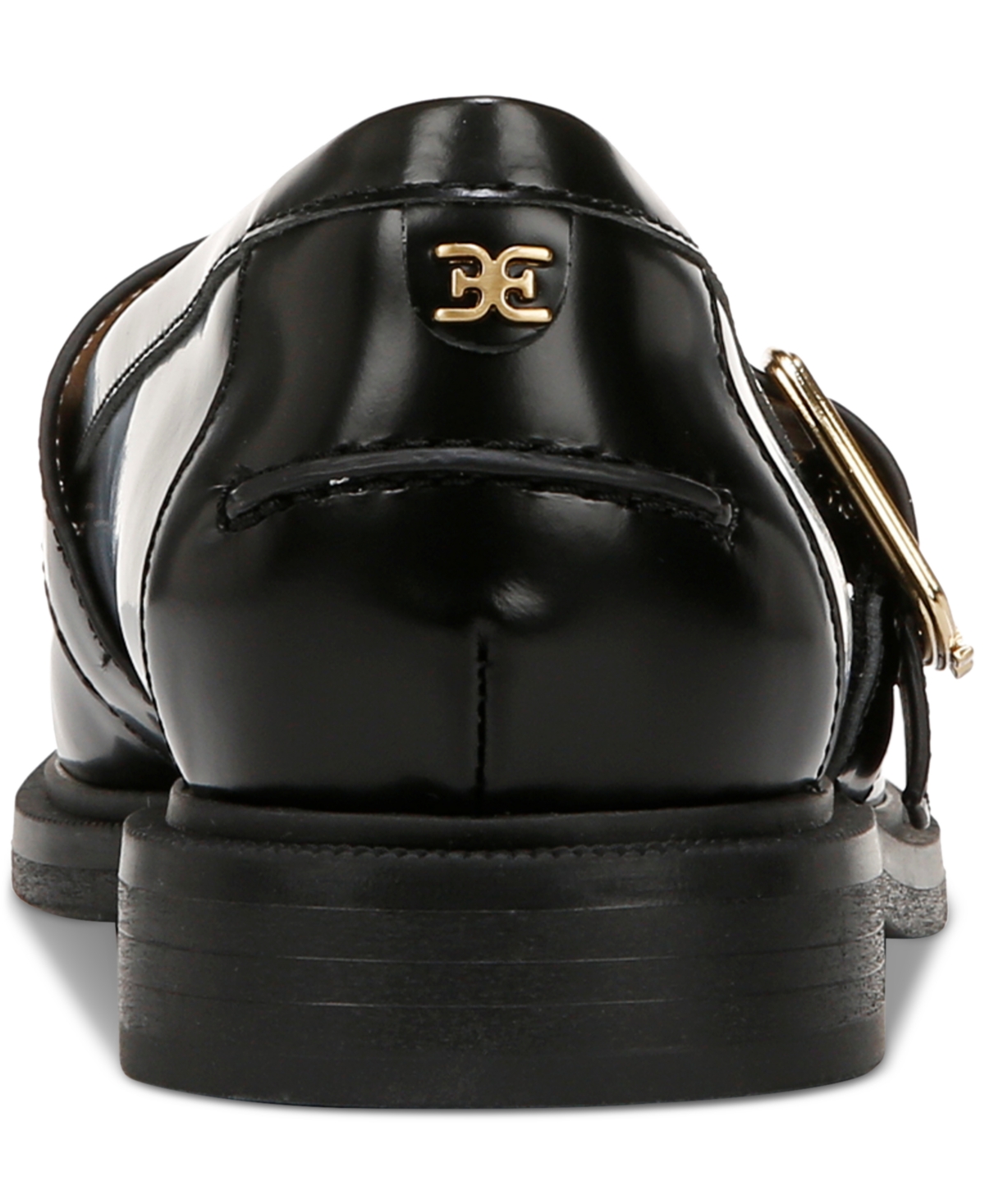 Shop Sam Edelman Sam Edleman Women's Elaina Mary Jane Loafers In Black