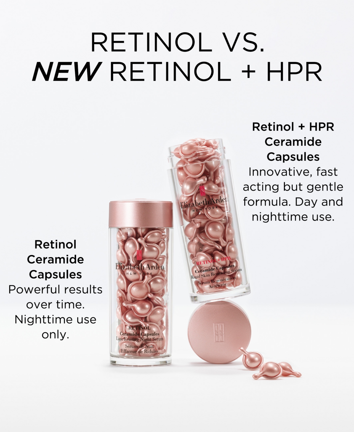 Elizabeth Arden Retinol + Hpr Ceramide Capsules Rapid Skin Renewing Serum (30 Capsules) In No Color