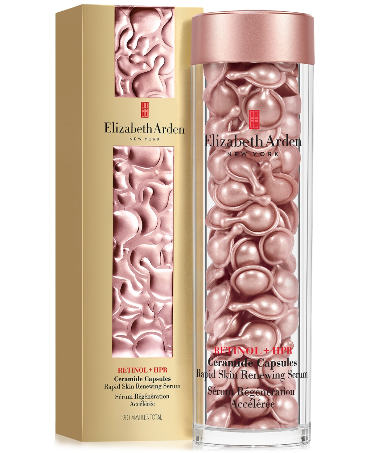 Elizabeth Arden Retinol + Hpr Ceramide Capsules Rapid Skin Renewing Serum (90 Capsules) In No Color