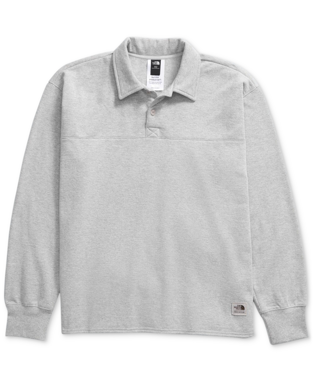 The North Face Women's Heritage Logo-Patch Rugby Shirt