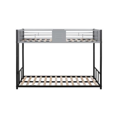 Twin Over Twin Bunk Bed with Trundle