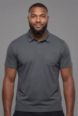 Big & Tall Heavyweight Jersey Polo Shirt