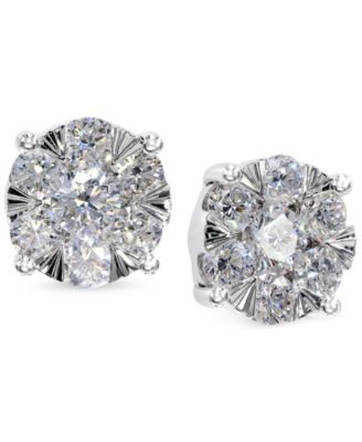 effy bouquet diamond earrings