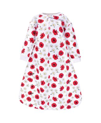 Baby Girls Premium Quilted Long Sleeve Sleeping Bag and Wearable Blanket