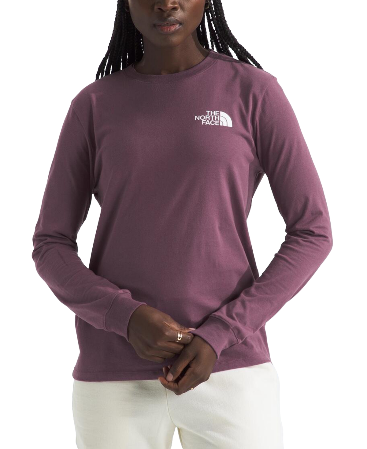 The North Face Women's Cotton Brand Proud Long-Sleeve Top