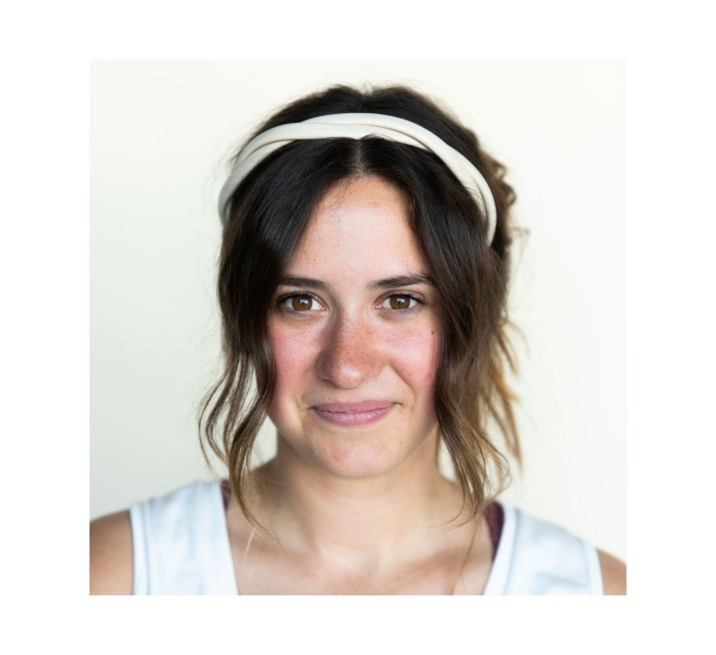 Женские аксессуары для волос Headbands of Hope Traditional Braid Headband - Off White — фото 2