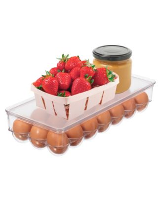 21 Egg Tray Stackable Covered Egg Holder