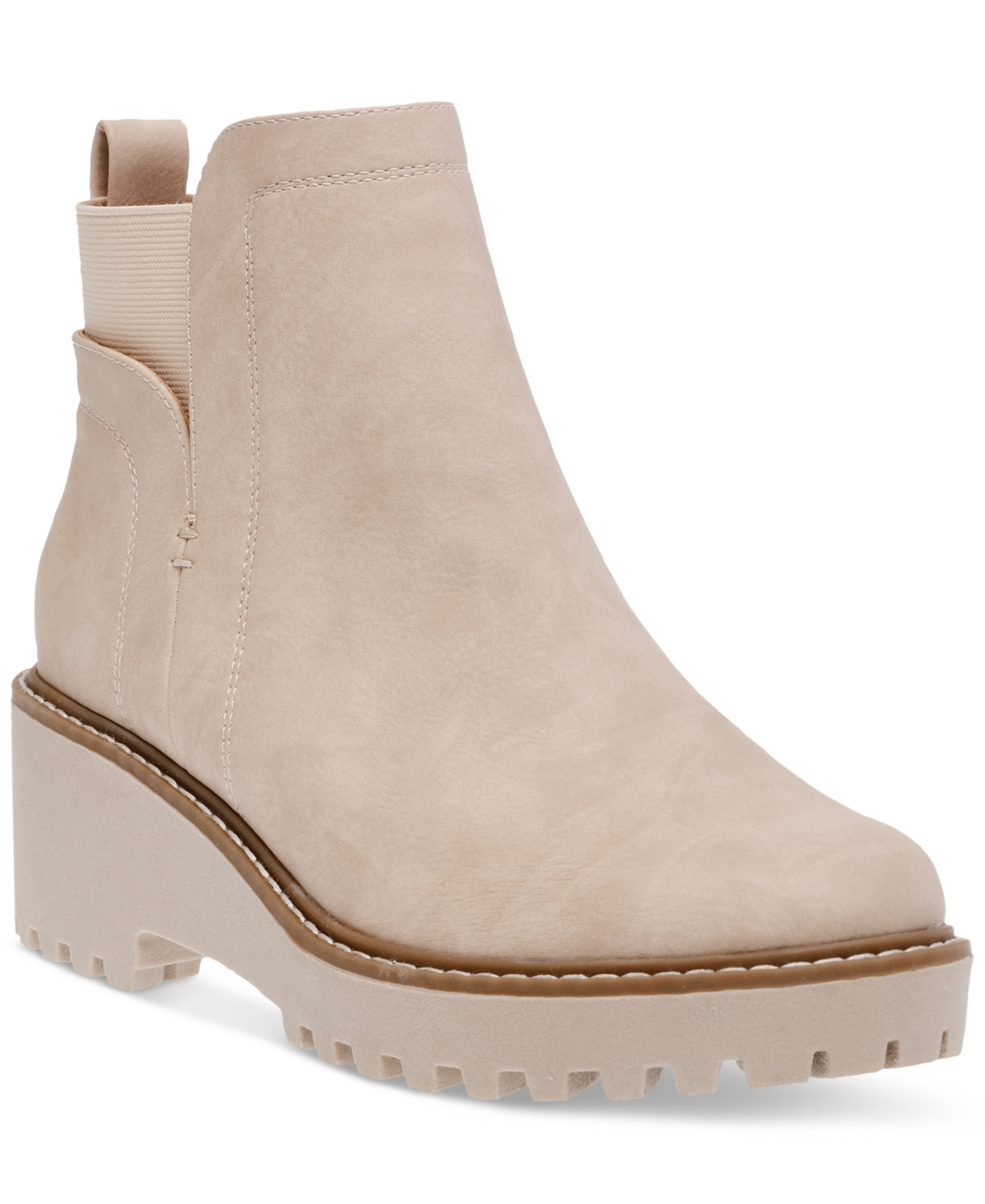 Women's Rielle Chelsea Lug Sole Booties - Dune