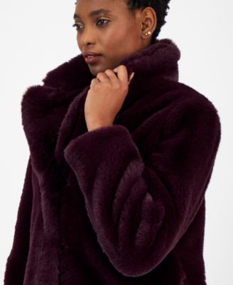 【few,】Fake Fur Coat Rella Faux Fur Coat - Camel – The Frankie Shop