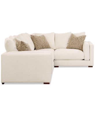 Barlien 4-Pc. Modular Fabric Sectional, Created for Macy's