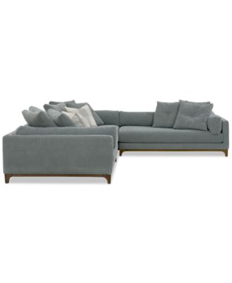 Brendalyn 3-Pc. Modular Fabric Sectional Sofa Set | Macy's