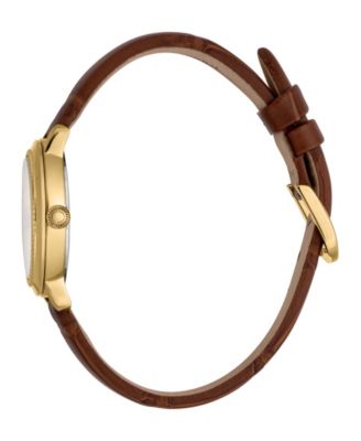 Women's Quartz Brown Leather Watch 30mm