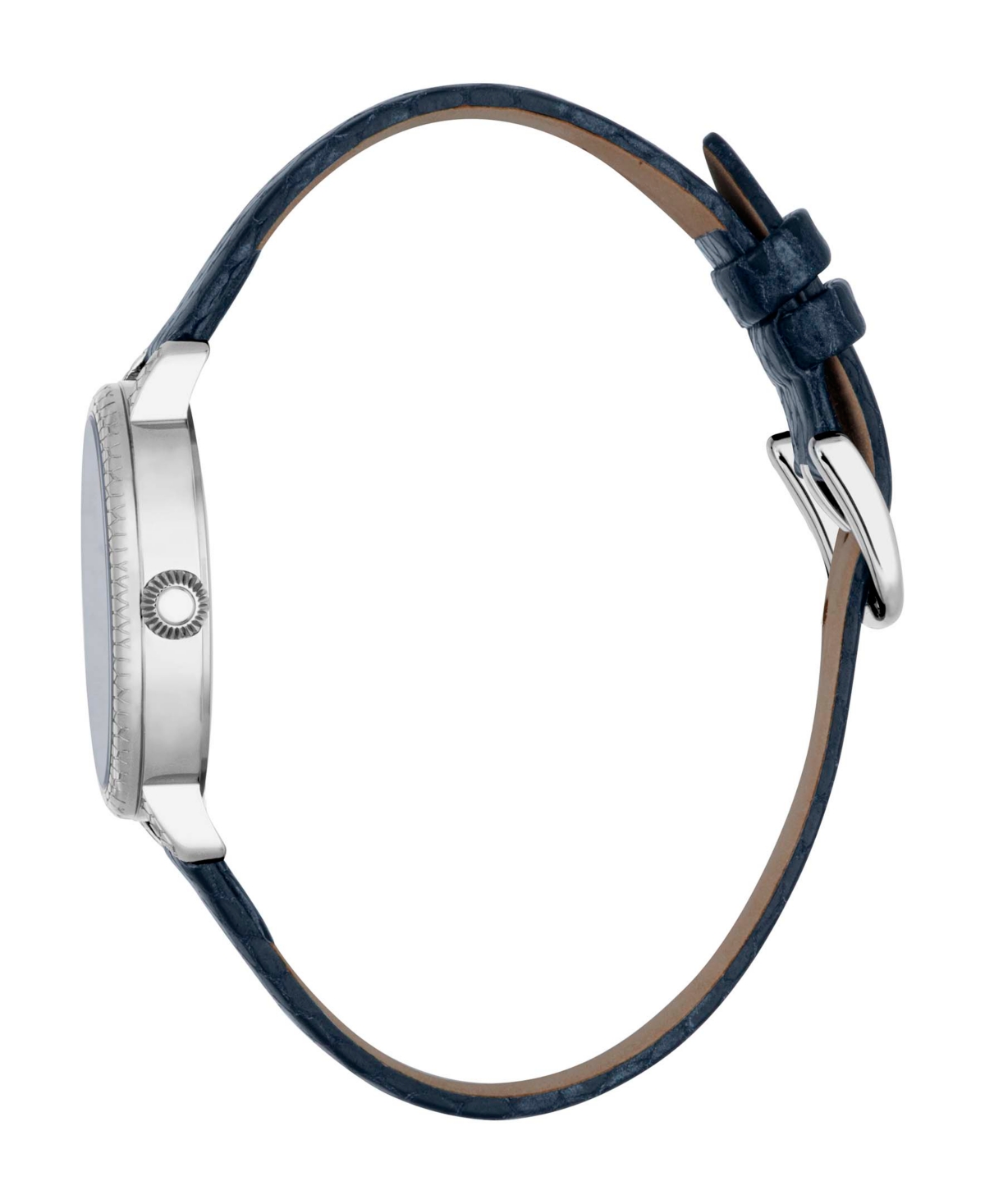 Roberto Cavalli Women's Quartz Blue Leather Watch
