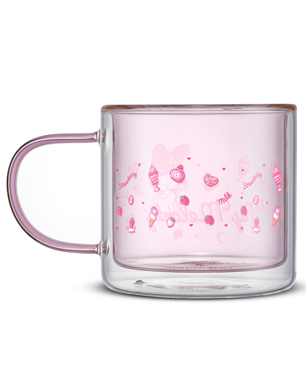 Shop Joyjolt Sanrio My Melody Double Wall Coffee Mug In Multi