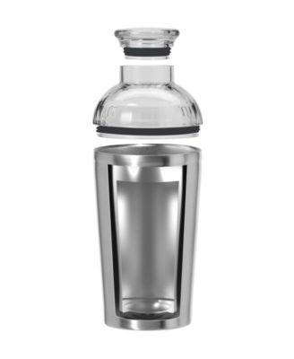 Groove 17oz. Double Wall Vacuum Insulated Stainless Steel Cocktail Shaker