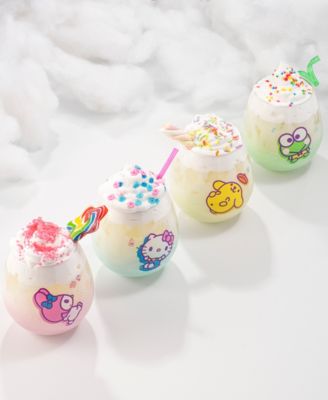 Hello Kitty and Friends Above the Clouds Stemless Drinking Glasses, Set of 4