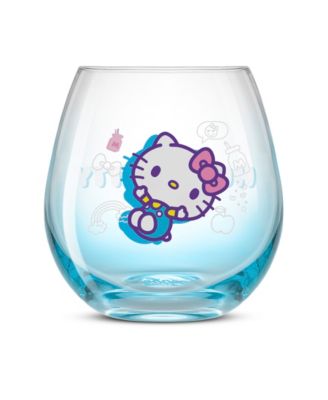 Hello Kitty and Friends Above the Clouds Stemless Drinking Glasses, Set of 4