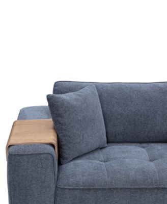 Nycolle 4-Pc. Modular Fabric Sectional with Console