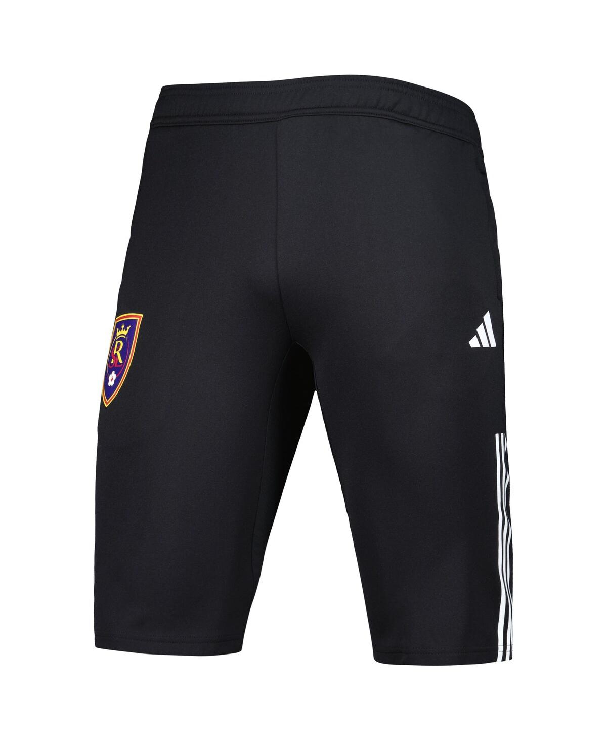 Adidas Men'sReal Salt Lake 2023 On-Field Training Aeroready Half Pants - Black