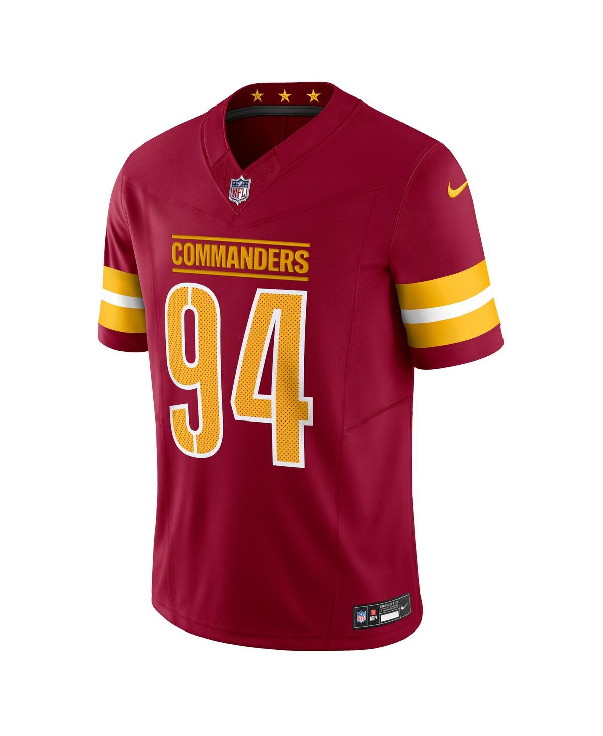 Nike Men's Daron PayneWashington Commanders Vapor F.u.s.e. Limited Jersey - Burgundy