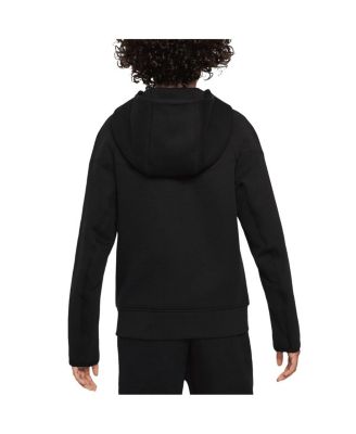 Nike Big Boys and Girls Black Liverpool 2024/25 Tech Fleece Full