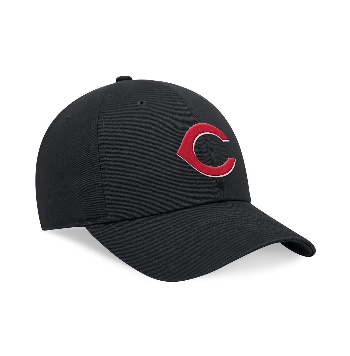 Мужская кепка Nike Black Cincinnati Reds Club Adjustable Hat — фото 3