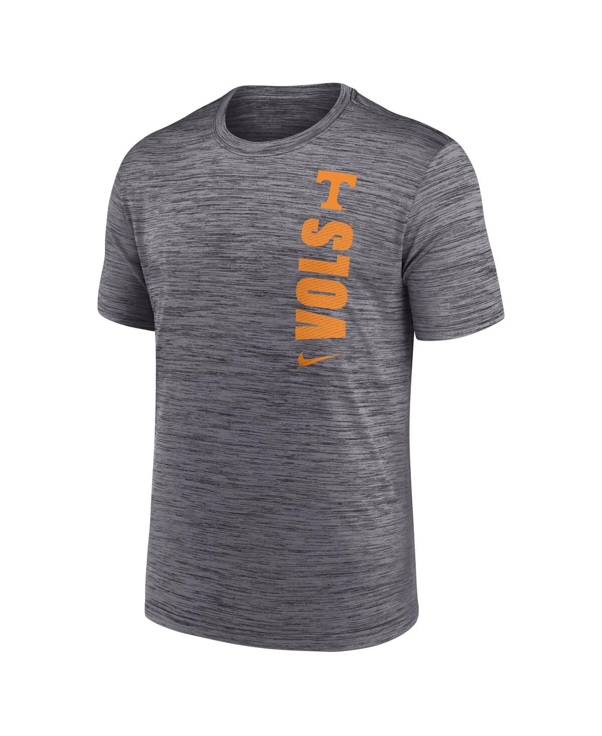 Nike Men's Gray Tennessee Volunteers 2024 Sideline Velocity Performance T-shirt In Gray