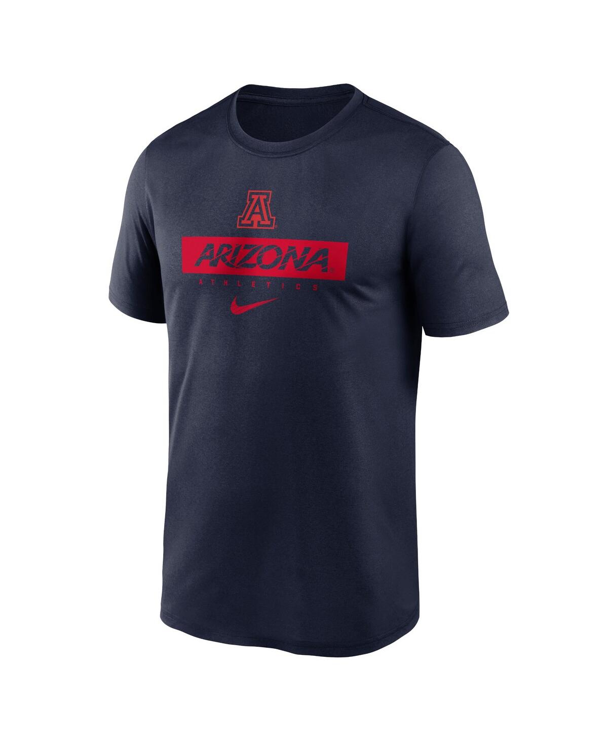 Nike Men's Navy Arizona Wildcats 2024 Sideline Legend Performance T-shirt In Navy