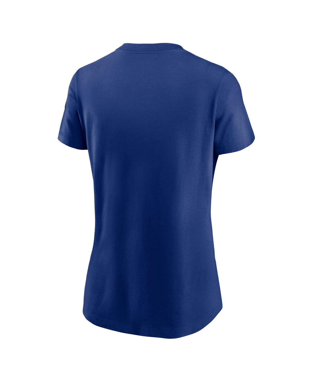 Nike Royal Chicago Cubs Wordmark T-shirt In Royal