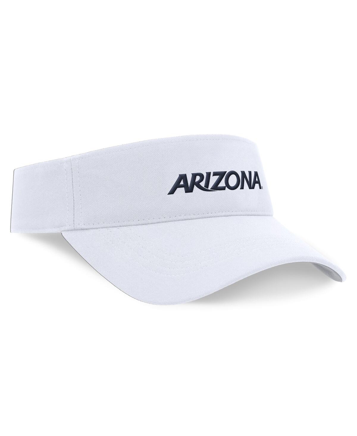 Nike Men's and Women'sArizona Wildcats 2024 Sideline Fit Ace Visor - White