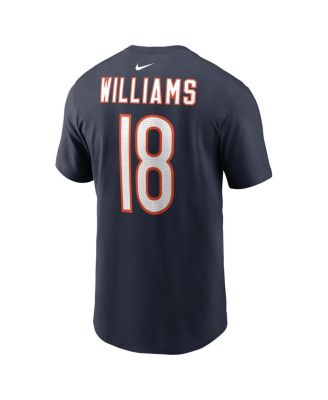 Men's Caleb Williams Chicago Bears 2024 NFL Draft First Round Pick Fuse Name Number T-Shirt
