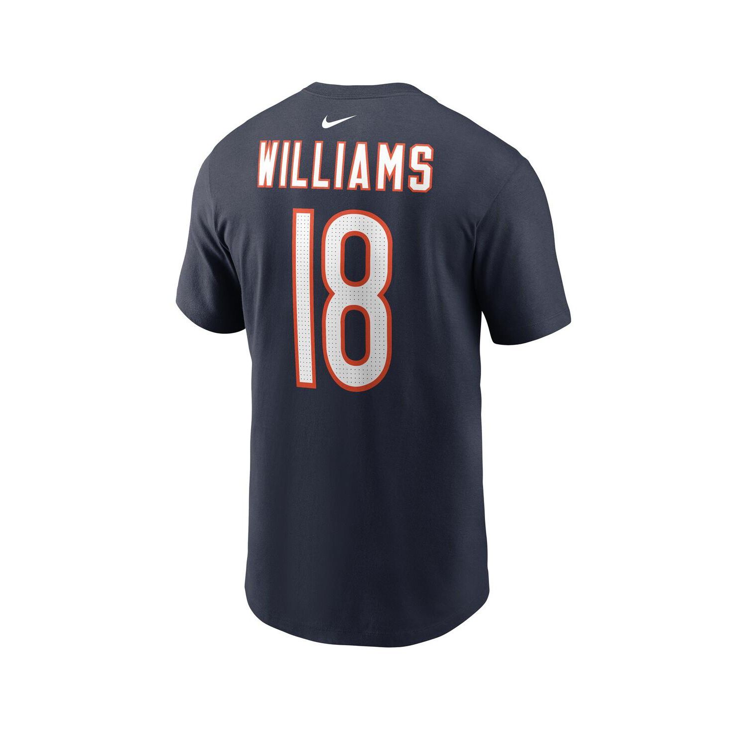Men's Caleb Williams Chicago Bears 2024 NFL Draft First Round Pick Fuse Name & Number T-Shirt
