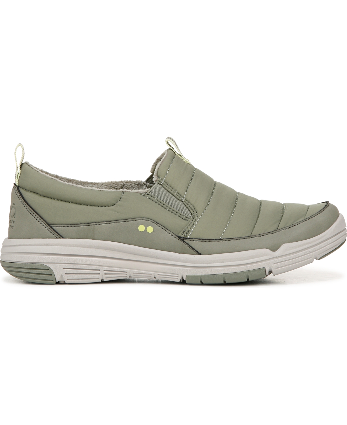 Ryka Women s Ava Water Resistant Slip On Sneakers Flintstone Blue Fabric Smart Closet