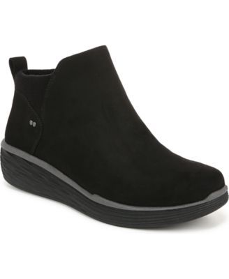 Macy's black suede ankle boots hotsell