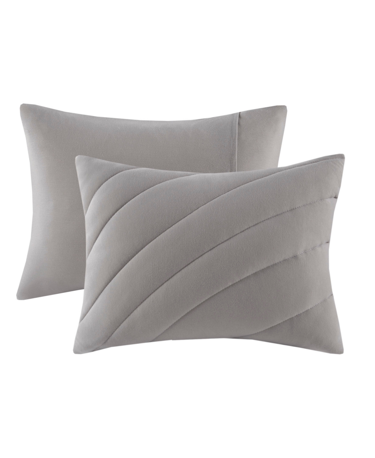 Urban Habitat Juniper Puffy 2-pc. Comforter Set, Twin/twin Xl In Gray