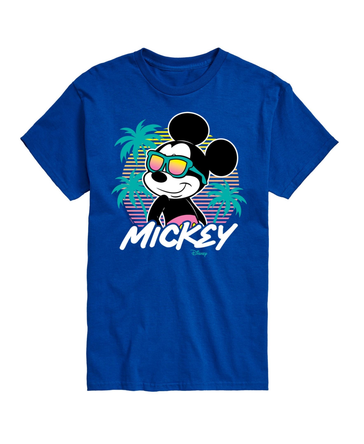 Hybrid Apparel Disney Mickey Mens Short Sleeve Tee - Blue