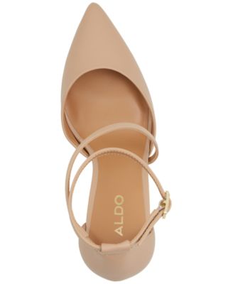 Women's Milley Two-Piece Strappy Pointed-Toe Pumps