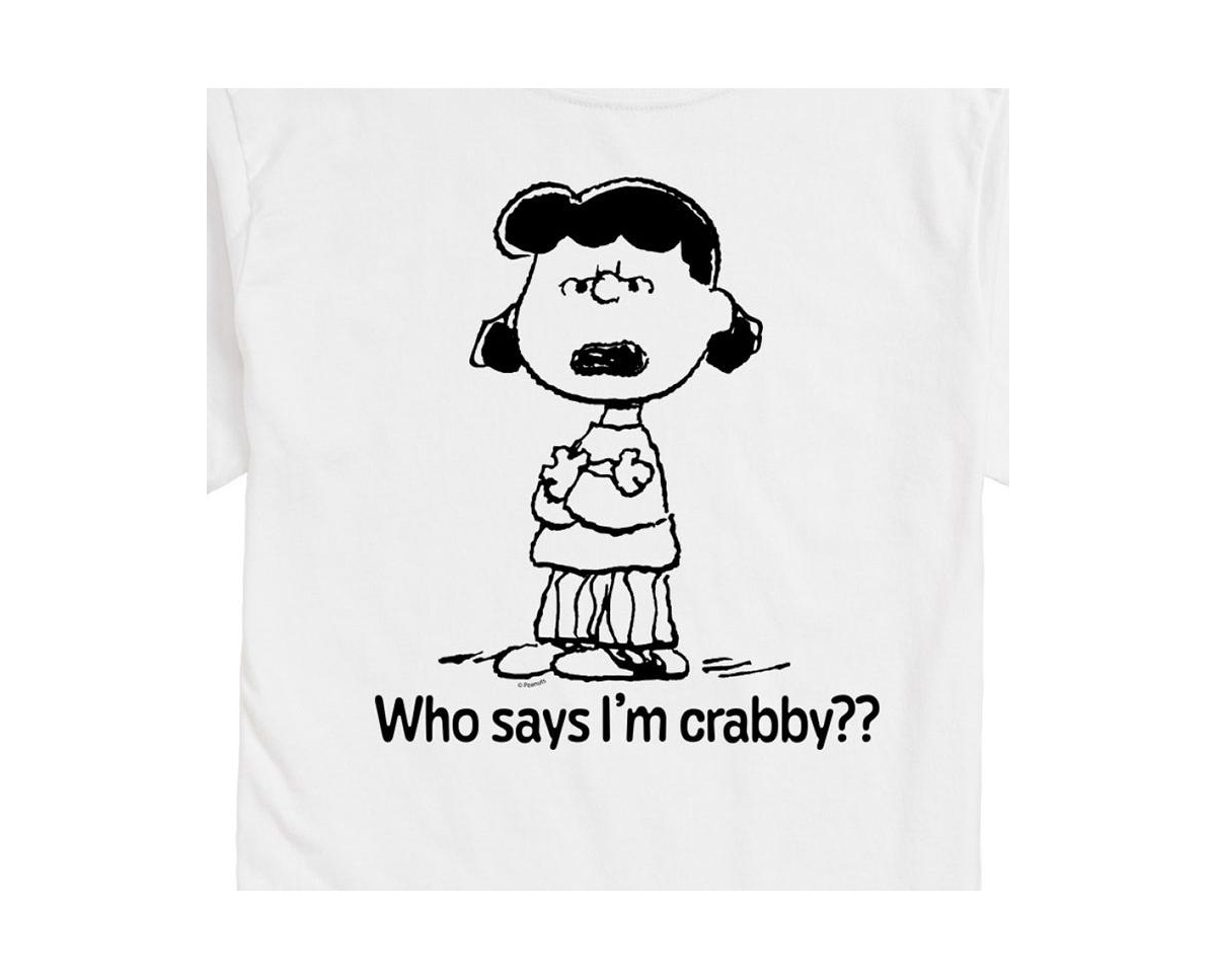 Airwaves Hybrid Apparel Peanuts Crabby Mens Short Sleeve Tee In Beige,khak
