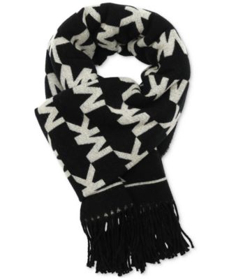 Women's Metallic Logo Wrap Scarf