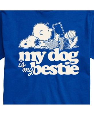 Hybrid Apparel Peanuts Dog Mens Short Sleeve Tee