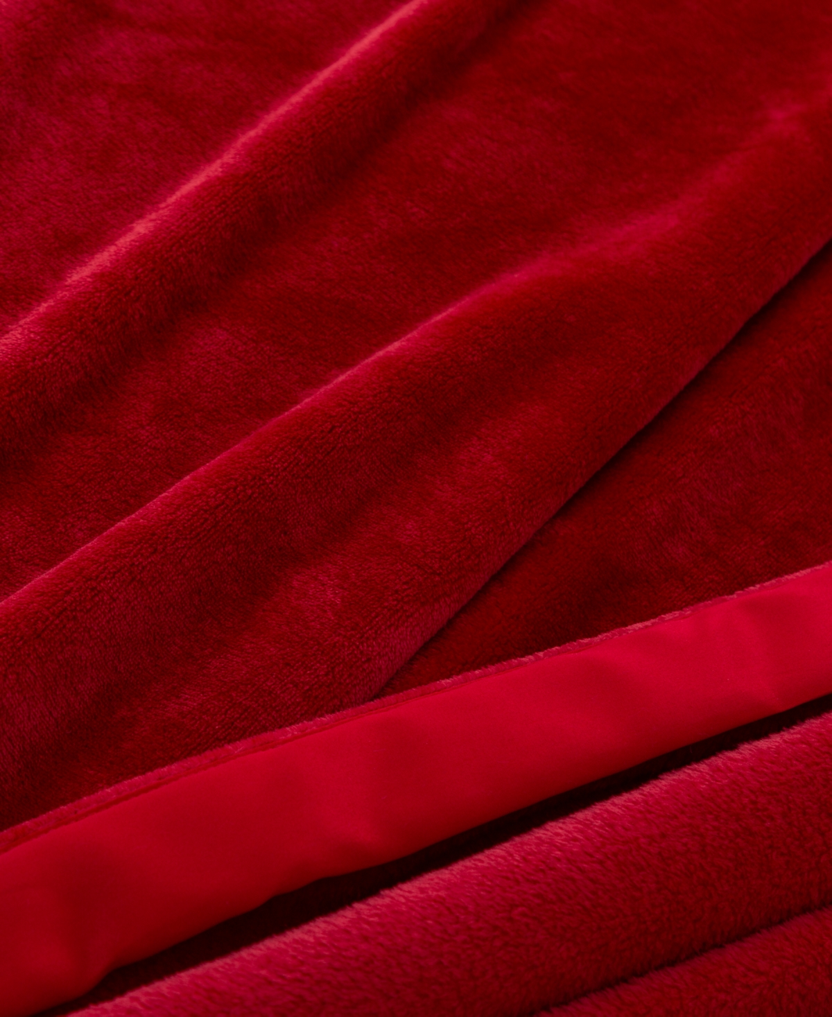 Berkshire Classic Velvety Plush Blanket, Full/queen, Exclusively At Macy's In Deep Redwood
