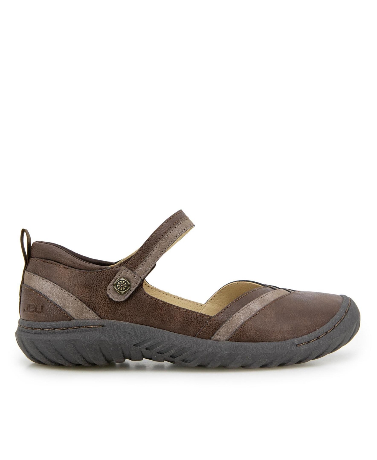 Jbu Women's Raven Round Toe Flats
