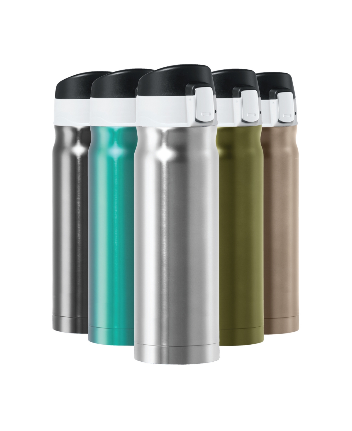 Oggi Caliber 17oz Stainless Steel Travel Water Bottle In Peacock